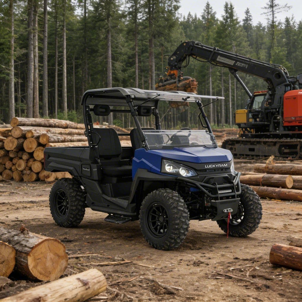 Moteur UTV à courant alternatif 10KW côte à côte, contrôleur 4WD 73.6V 150Ah 400A hors route