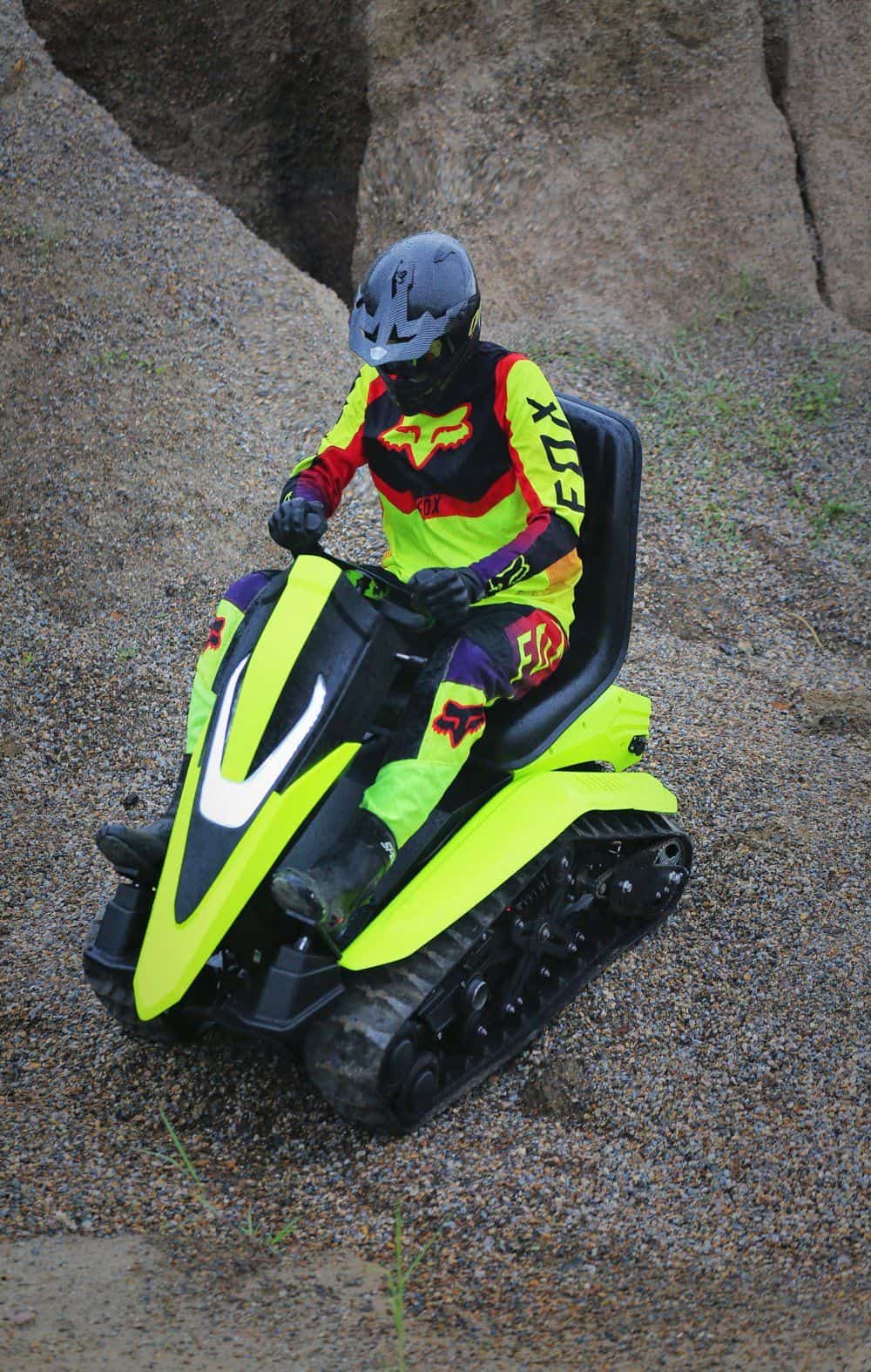 Motoneige multifonctionnelle pour fauteuil roulant à deux roues à couple élevé de 72 V
