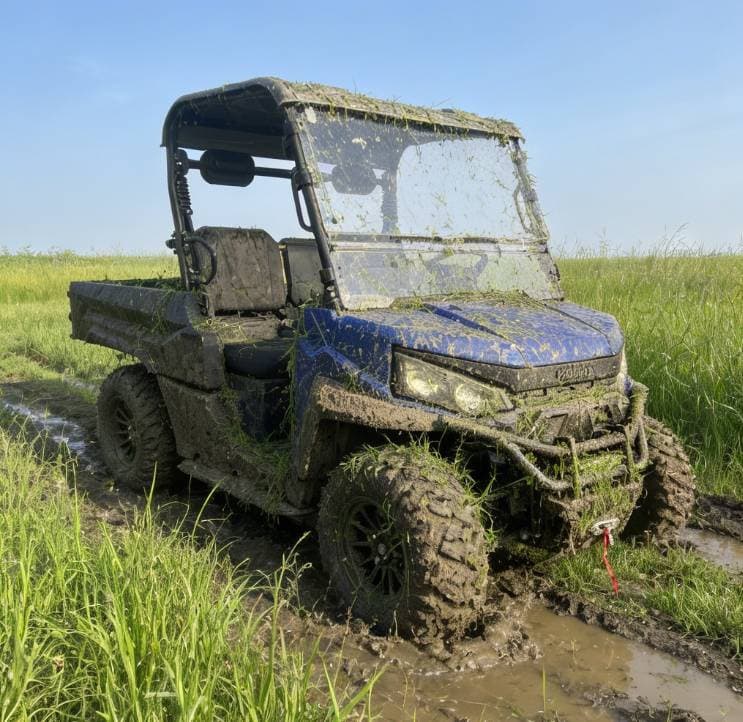 73.6V 4WD Off Road UTV ENV dirigeant la puissance de crête 20KW 80-100km