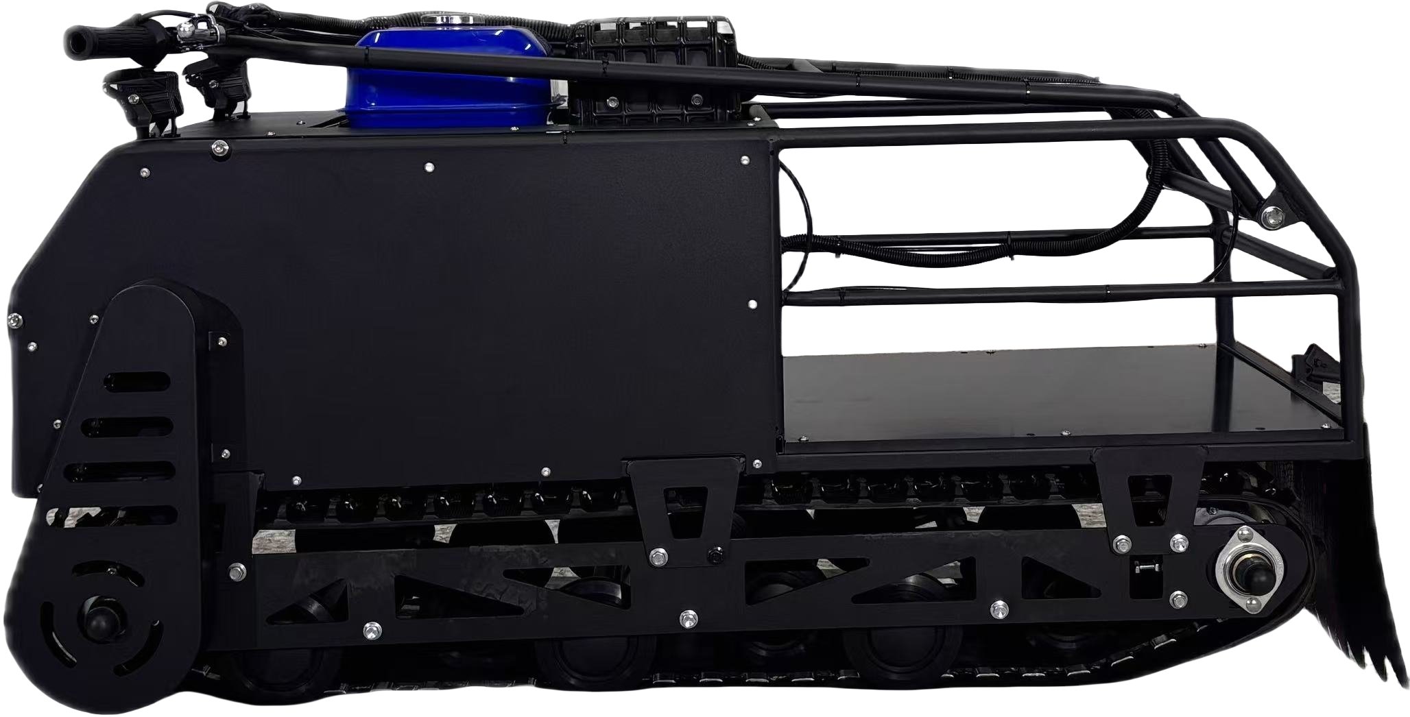 Motoneige de transport puissante avec guidon chauffant pour Winter Snowwolf